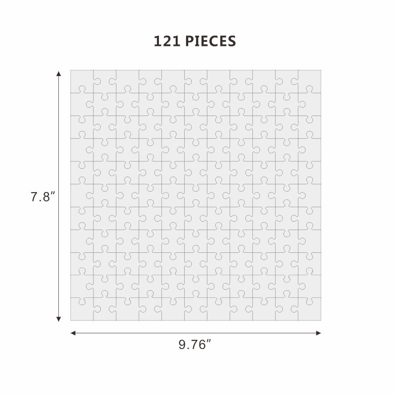The Clearly Impossible Puzzle 121 Piece
